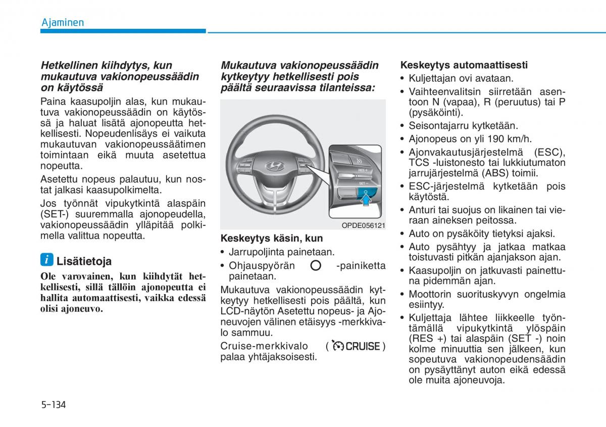 Hyundai i30 III 3 omistajan kasikirja / page 438