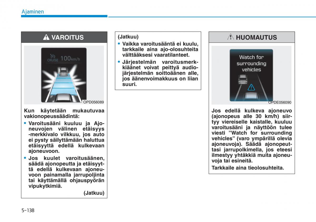 Hyundai i30 III 3 omistajan kasikirja / page 442