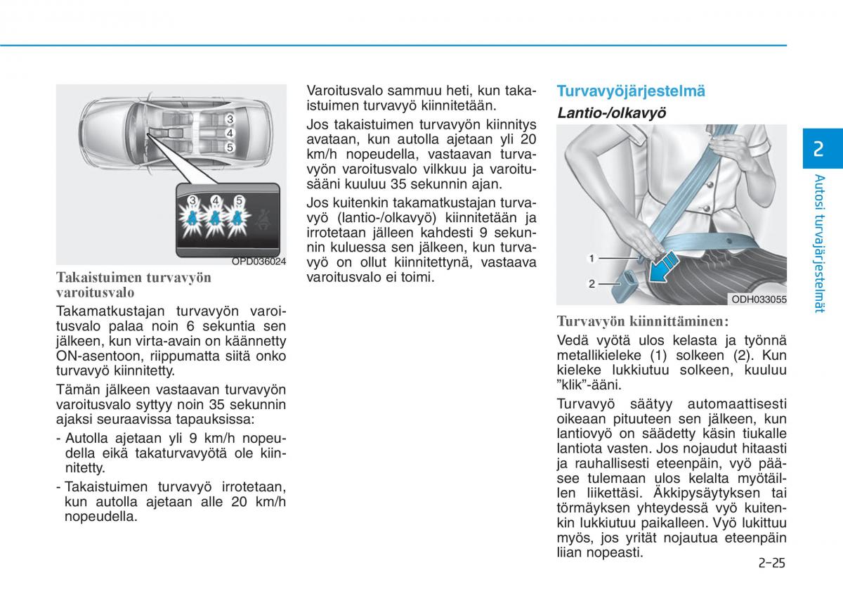 Hyundai i30 III 3 omistajan kasikirja / page 45