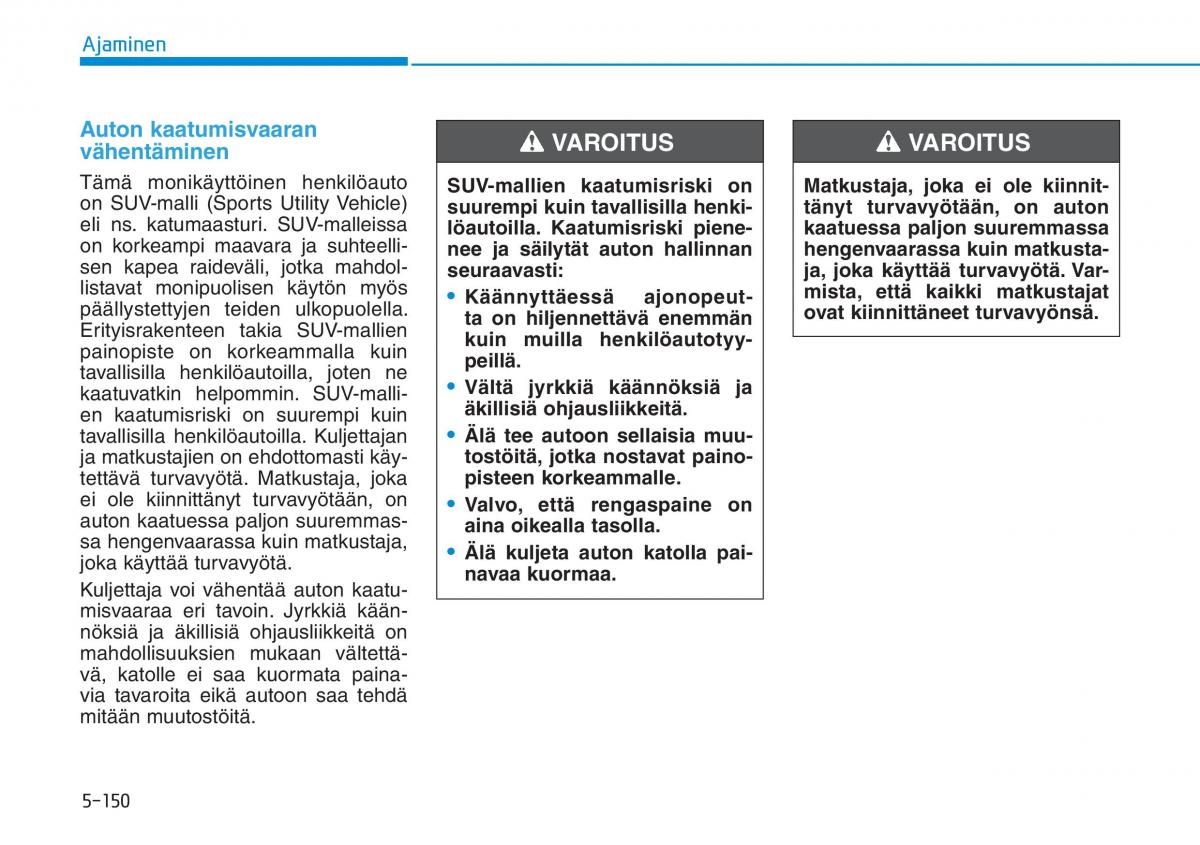 Hyundai i30 III 3 omistajan kasikirja / page 454