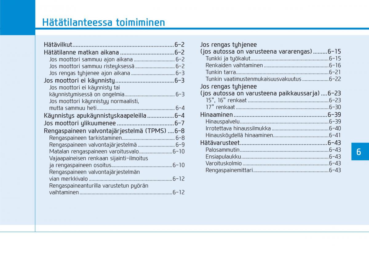 Hyundai i30 III 3 omistajan kasikirja / page 471