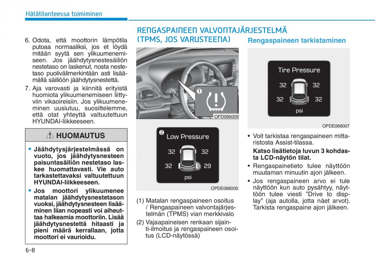 Hyundai i30 III 3 omistajan kasikirja / page 478