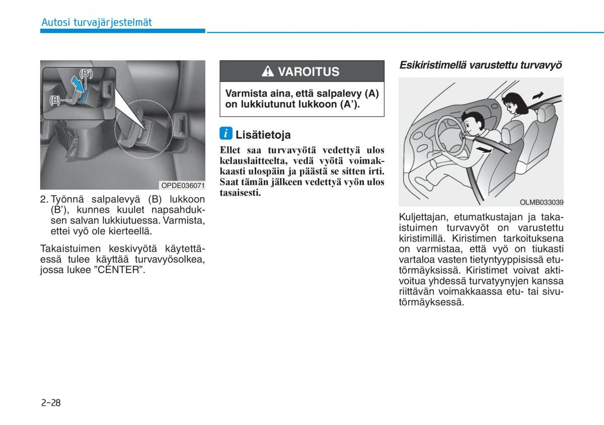 Hyundai i30 III 3 omistajan kasikirja / page 48