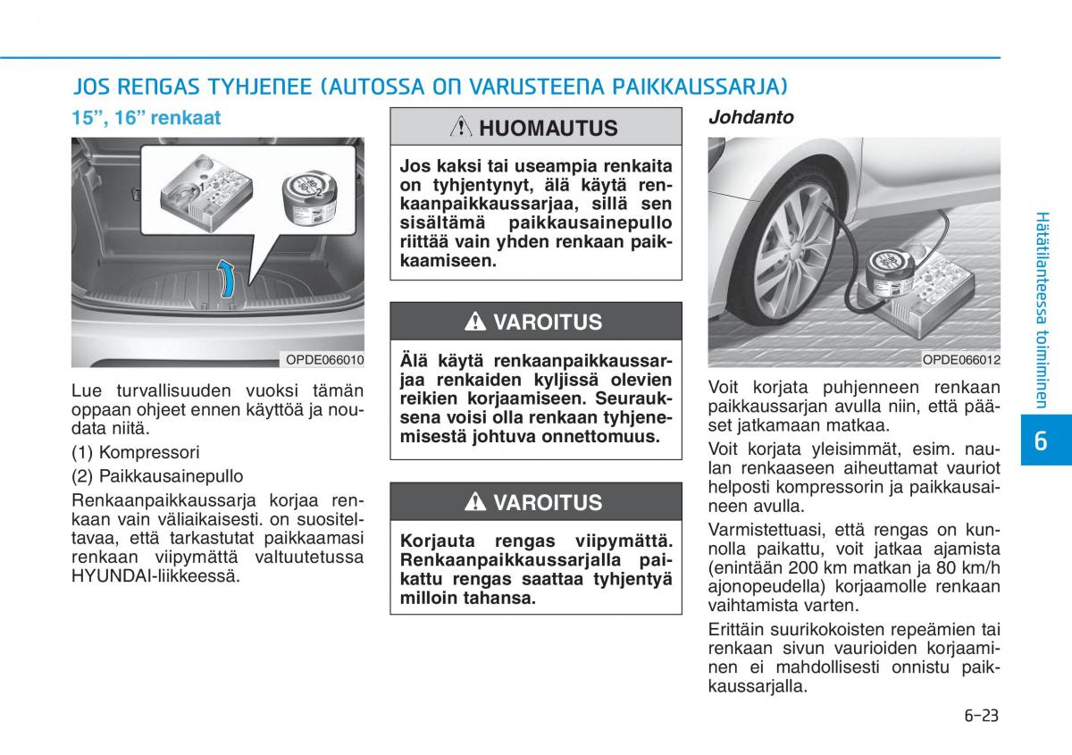 Hyundai i30 III 3 omistajan kasikirja / page 493