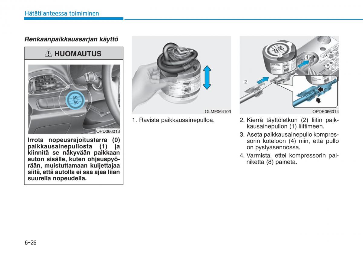 Hyundai i30 III 3 omistajan kasikirja / page 496