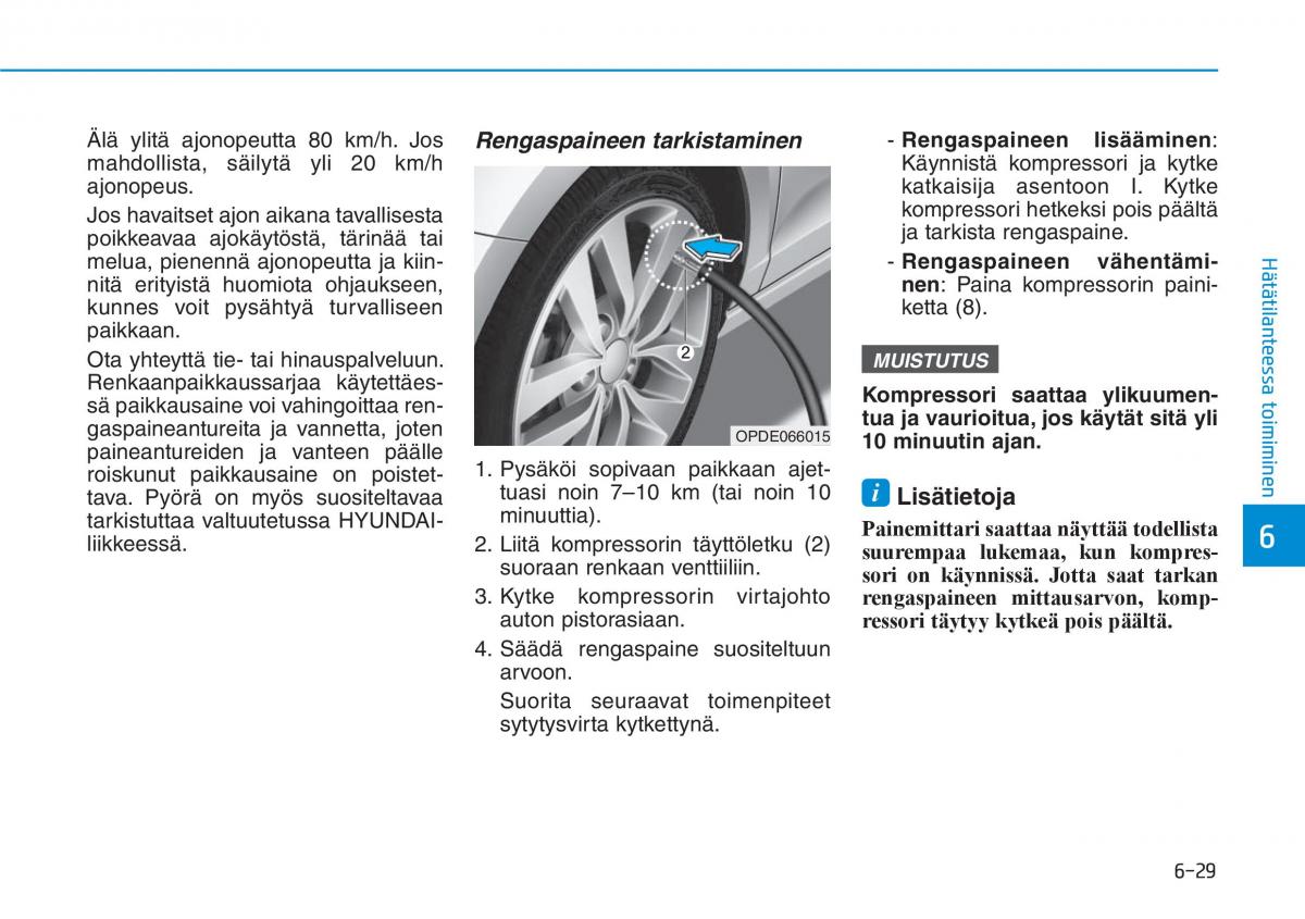 Hyundai i30 III 3 omistajan kasikirja / page 499