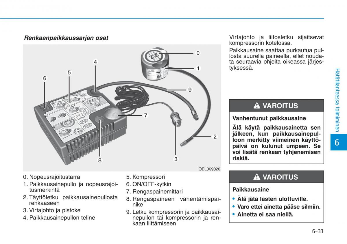 Hyundai i30 III 3 omistajan kasikirja / page 503