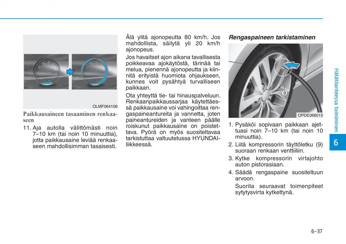 Hyundai i30 III 3 omistajan kasikirja / page 507