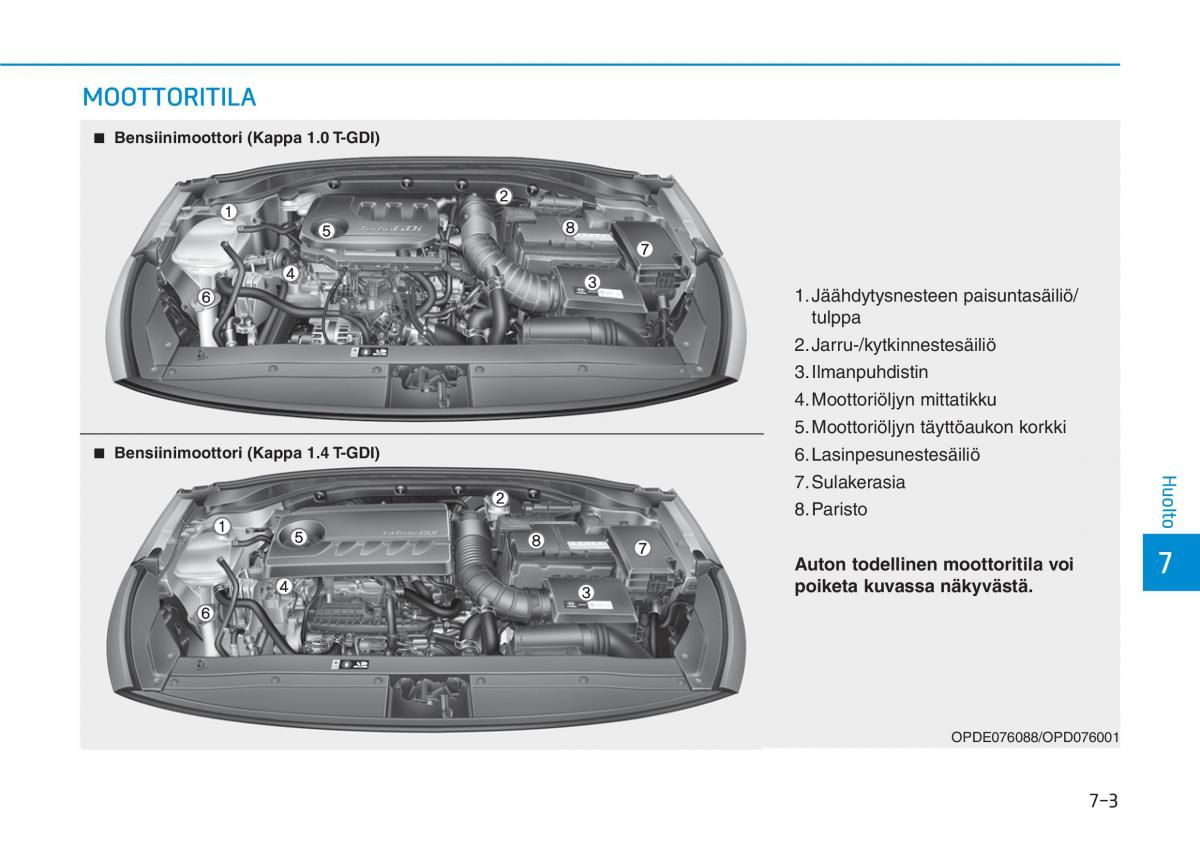 Hyundai i30 III 3 omistajan kasikirja / page 516