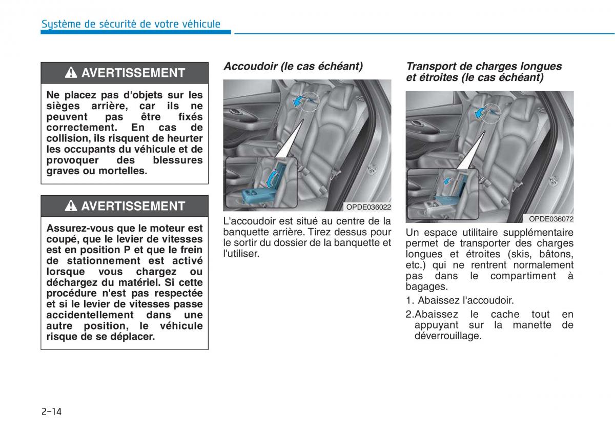 Hyundai i30 III 3 manuel du proprietaire / page 38