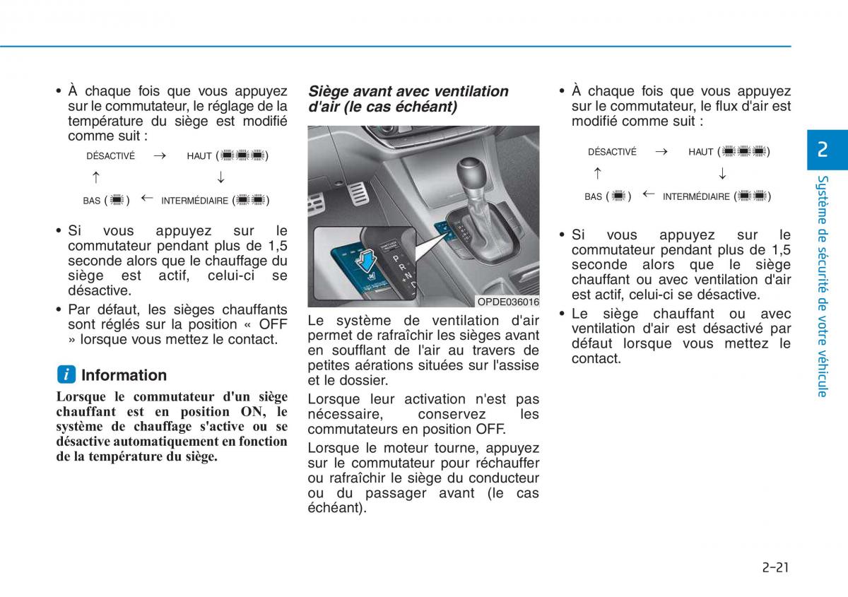 Hyundai i30 III 3 manuel du proprietaire / page 45