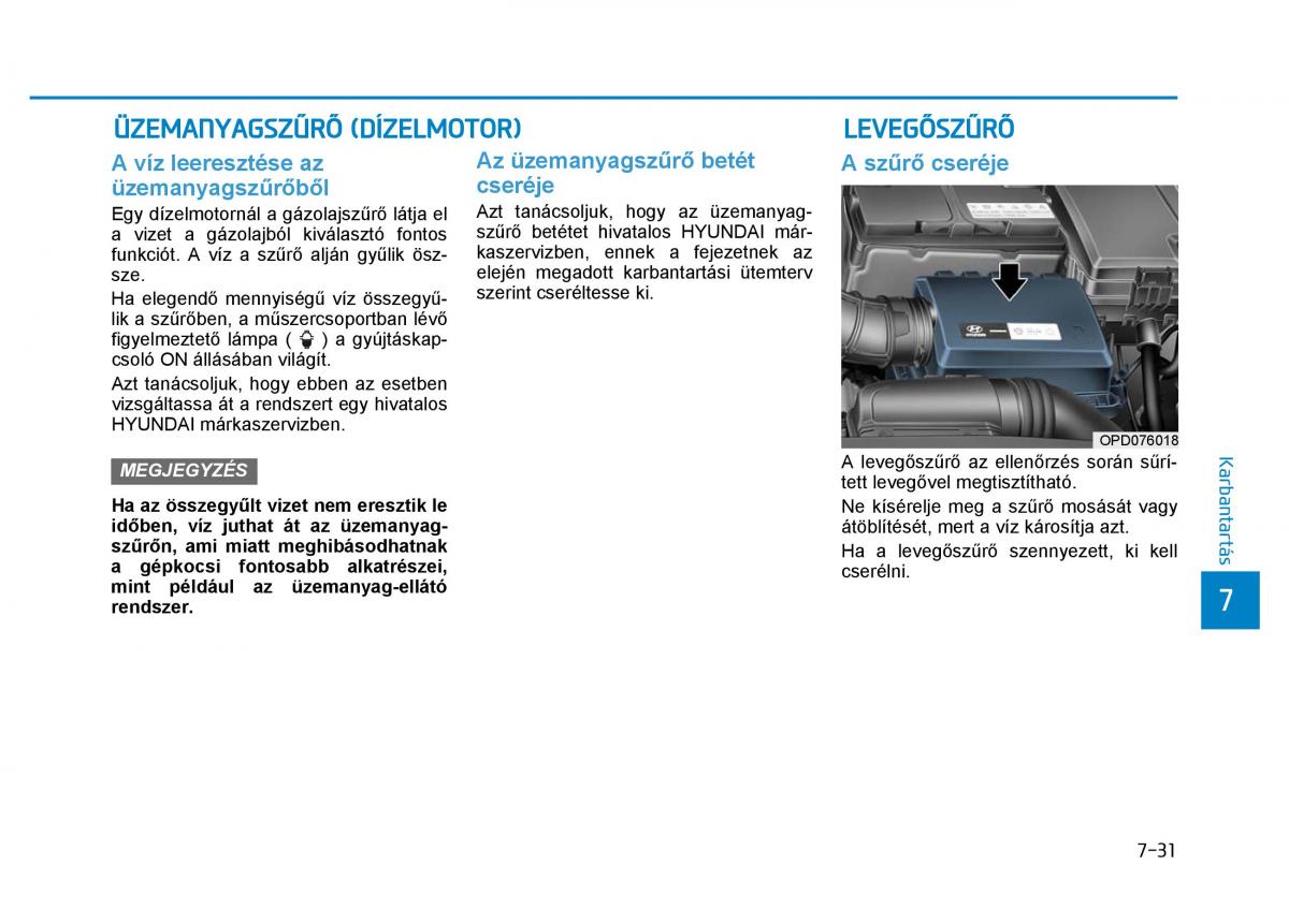 Hyundai i30 III 3 Kezelesi utmutato / page 551