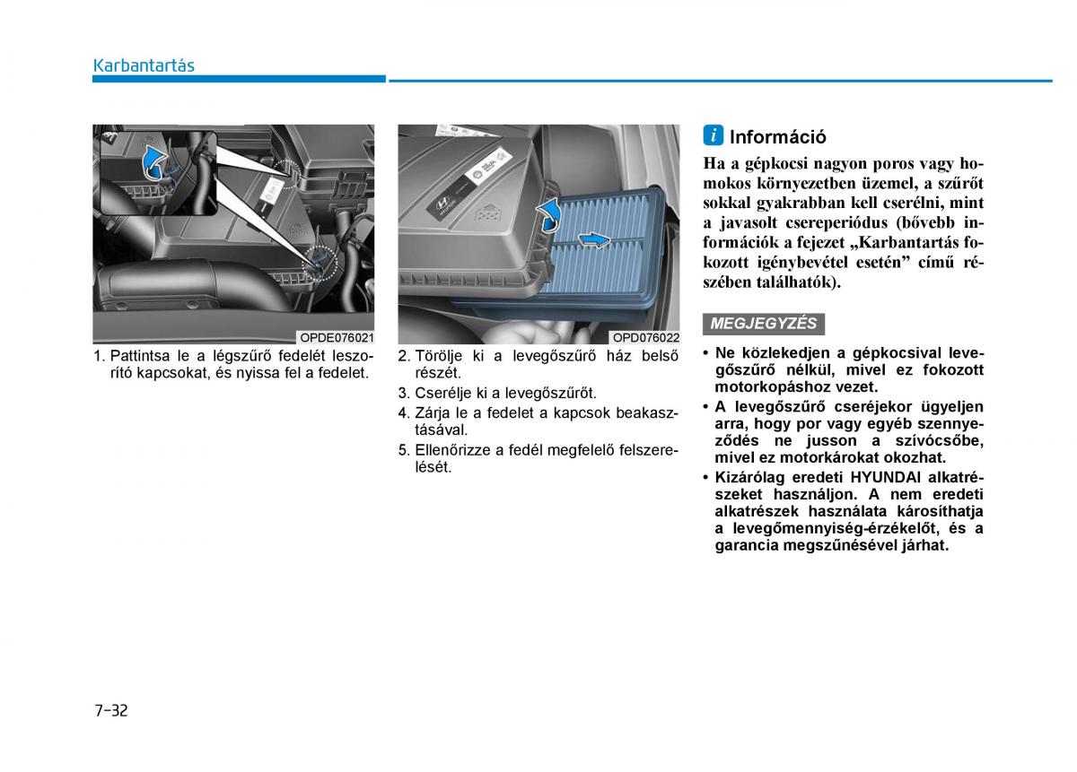 Hyundai i30 III 3 Kezelesi utmutato / page 552