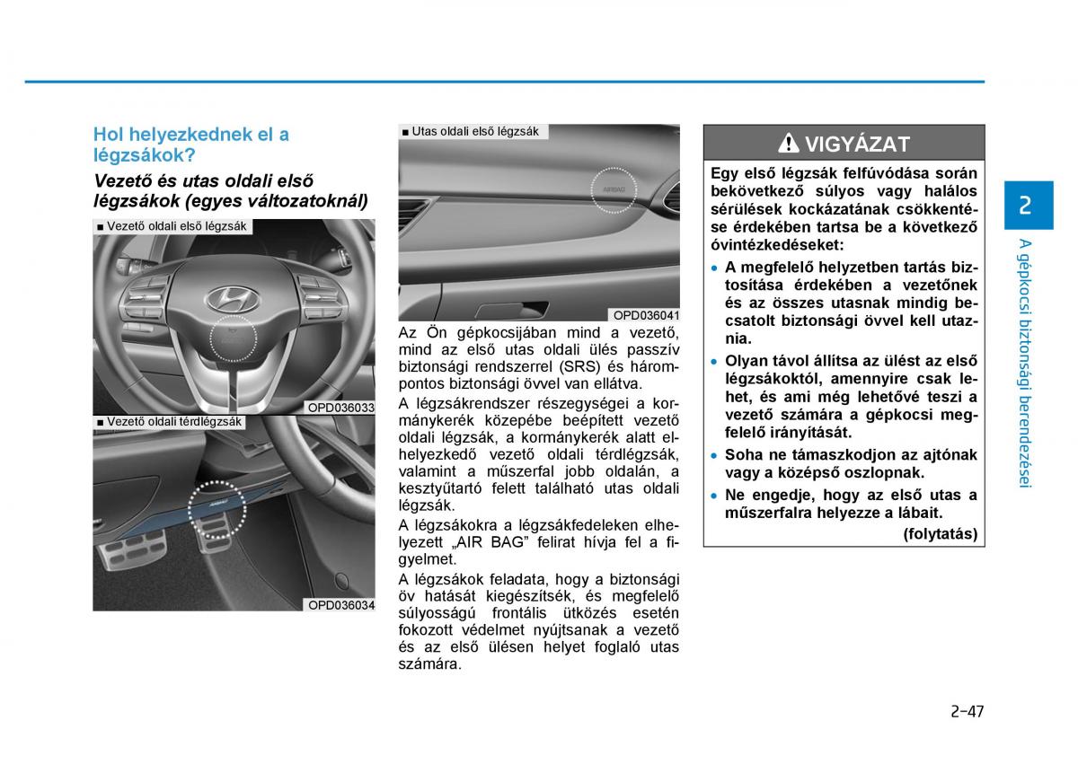 Hyundai i30 III 3 Kezelesi utmutato / page 71