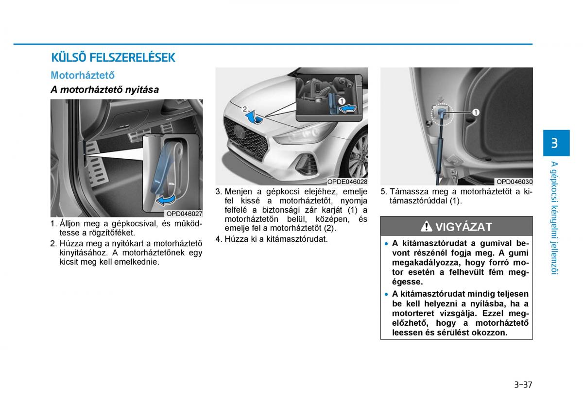 Hyundai i30 III 3 Kezelesi utmutato / page 125