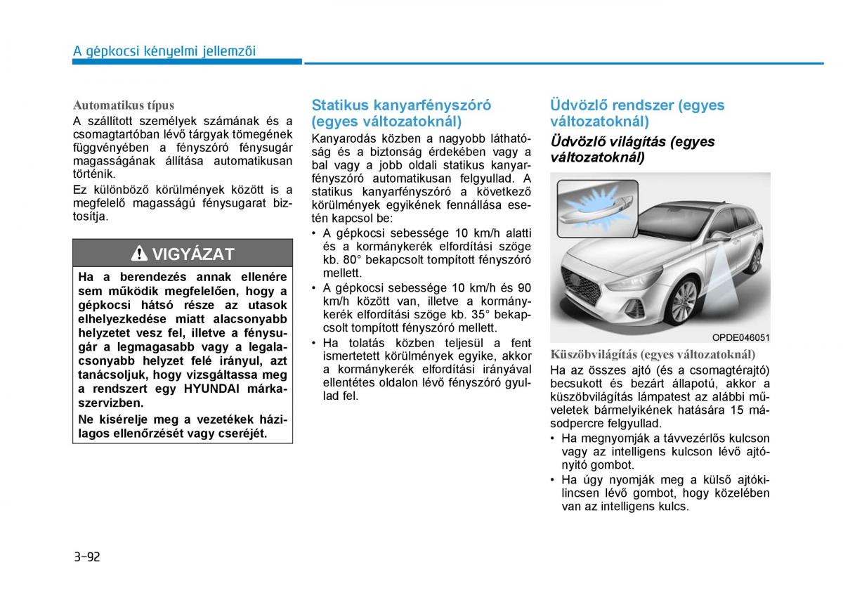 Hyundai i30 III 3 Kezelesi utmutato / page 180