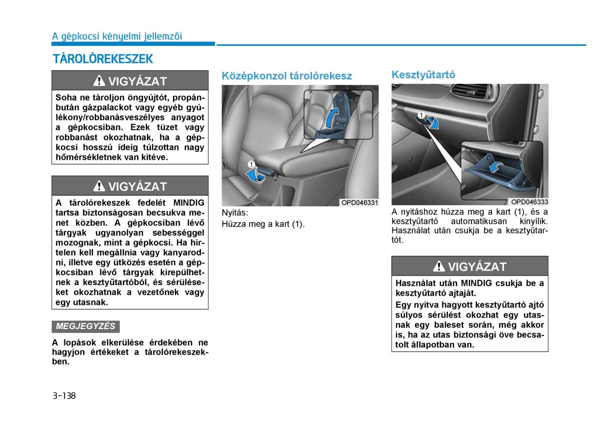 Hyundai i30 III 3 Kezelesi utmutato / page 226