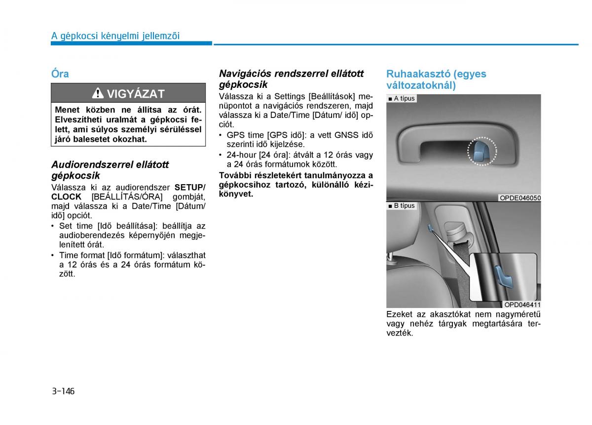 Hyundai i30 III 3 Kezelesi utmutato / page 234