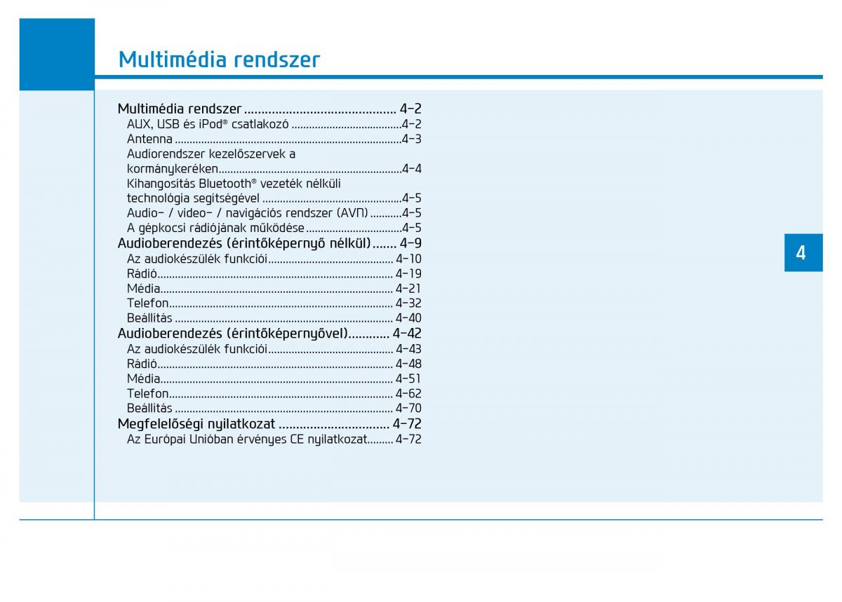 Hyundai i30 III 3 Kezelesi utmutato / page 239