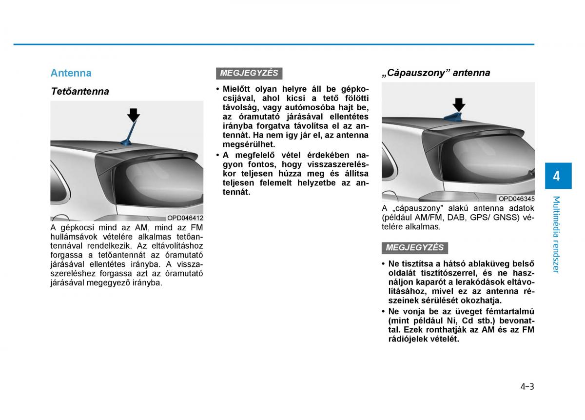 Hyundai i30 III 3 Kezelesi utmutato / page 241