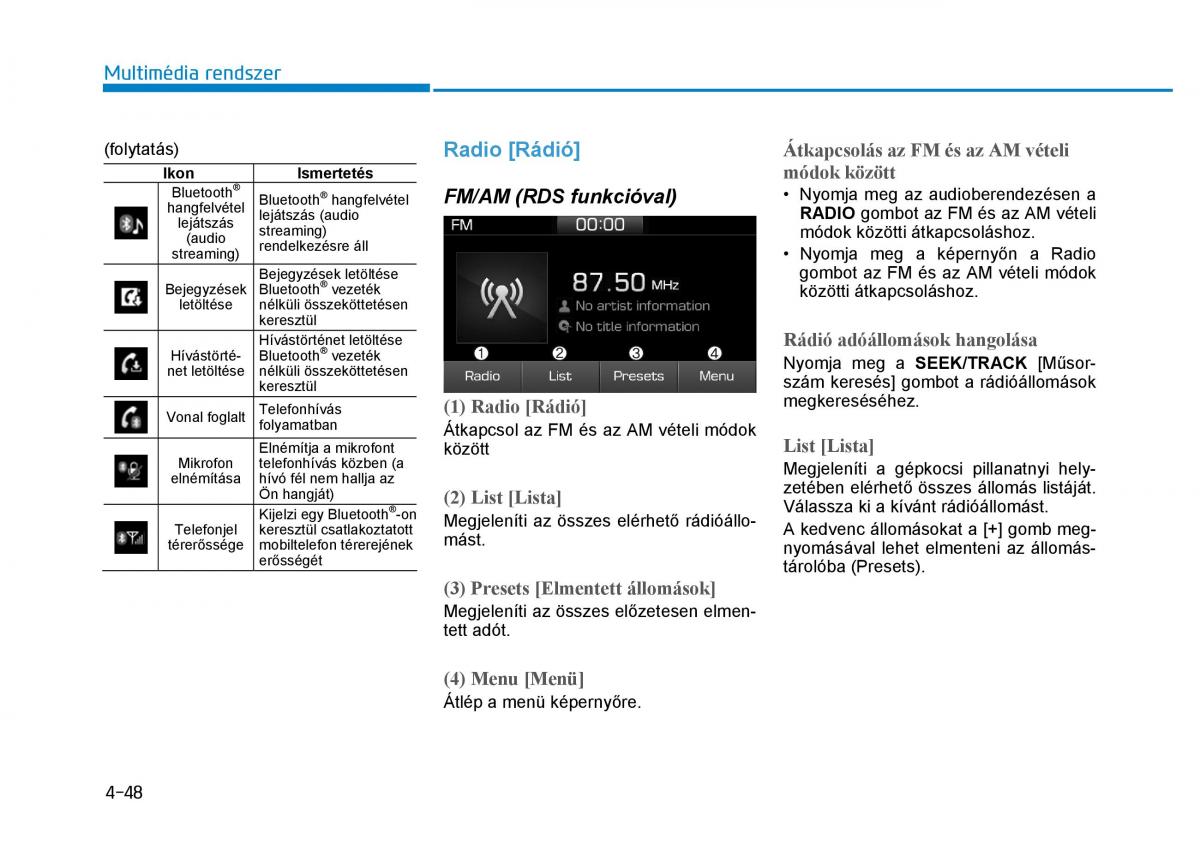 Hyundai i30 III 3 Kezelesi utmutato / page 286