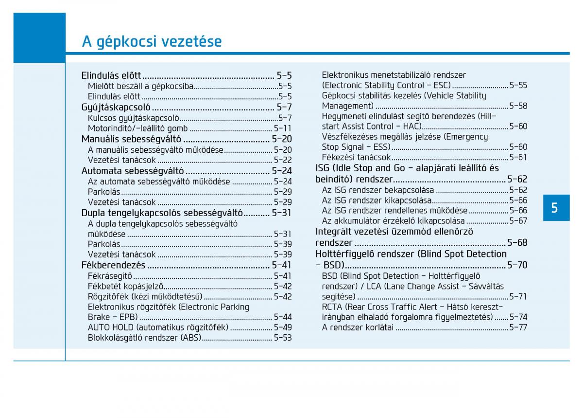 Hyundai i30 III 3 Kezelesi utmutato / page 311