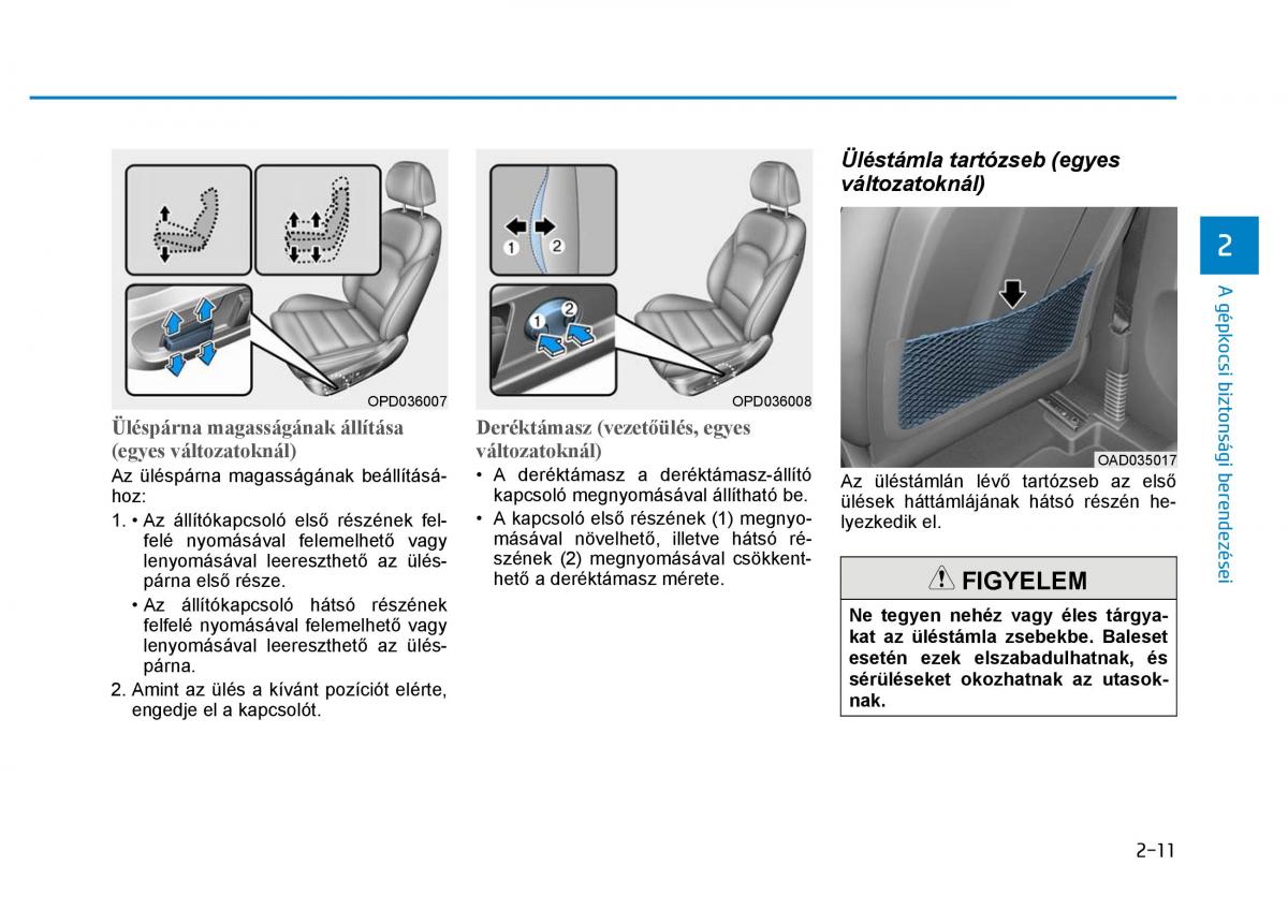 Hyundai i30 III 3 Kezelesi utmutato / page 35