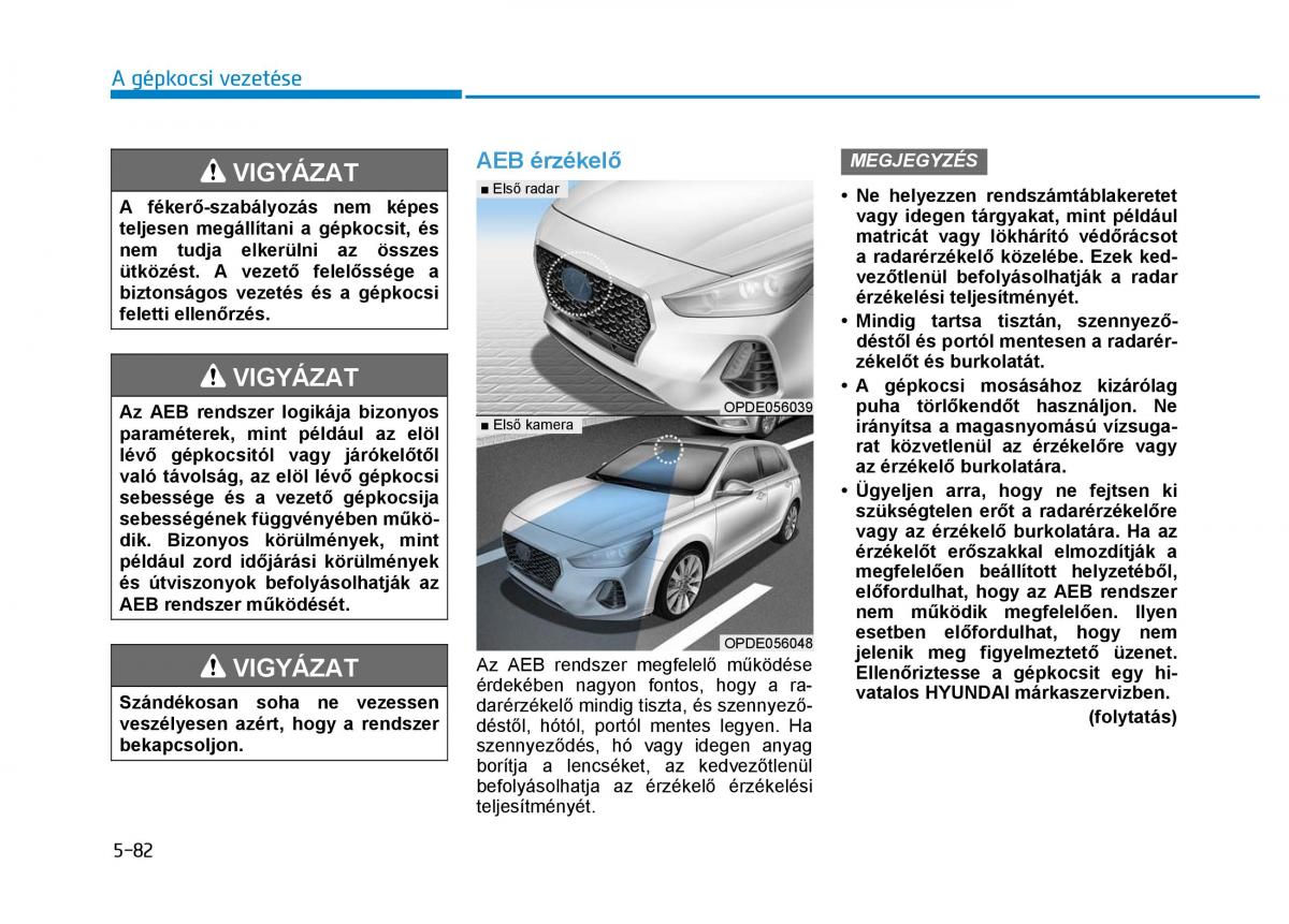 Hyundai i30 III 3 Kezelesi utmutato / page 392