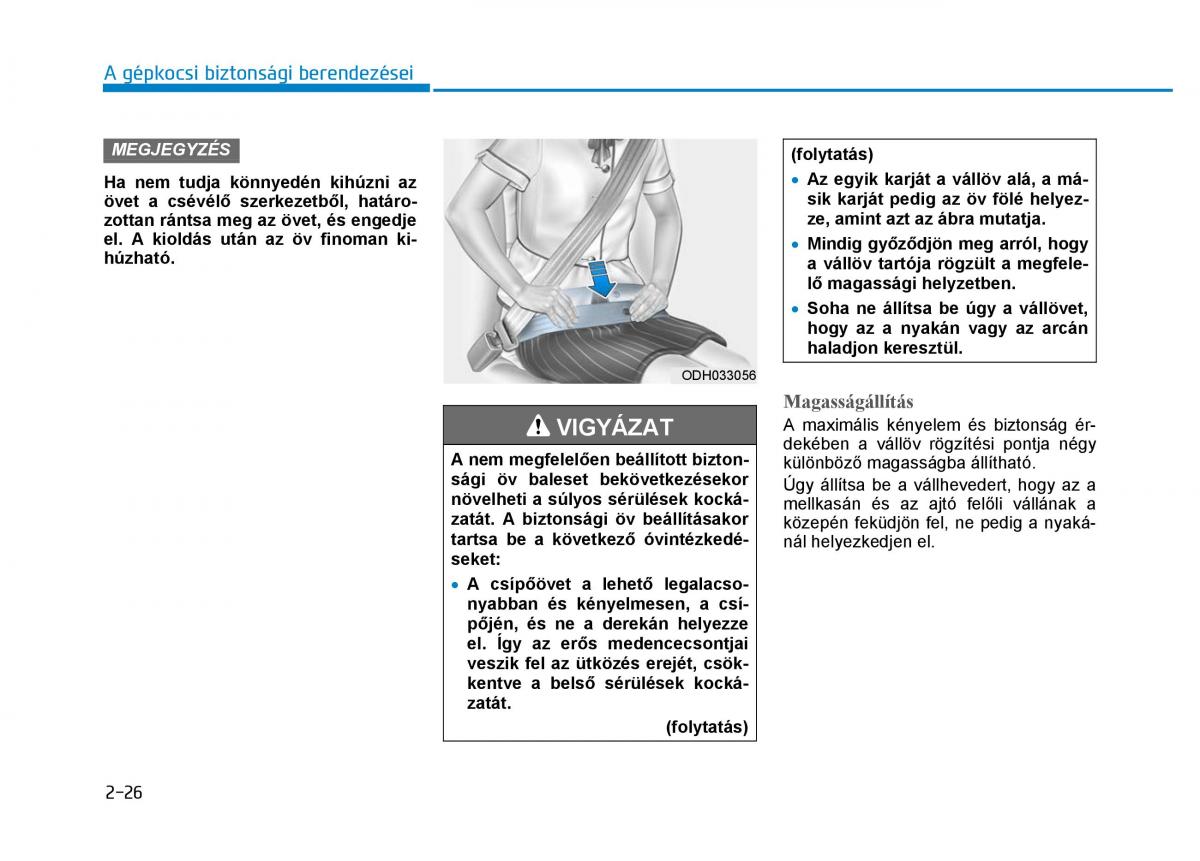 Hyundai i30 III 3 Kezelesi utmutato / page 50