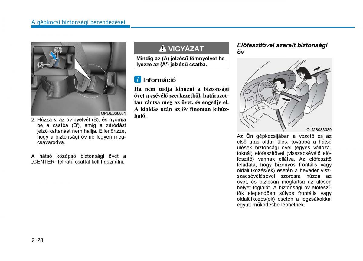 Hyundai i30 III 3 Kezelesi utmutato / page 52