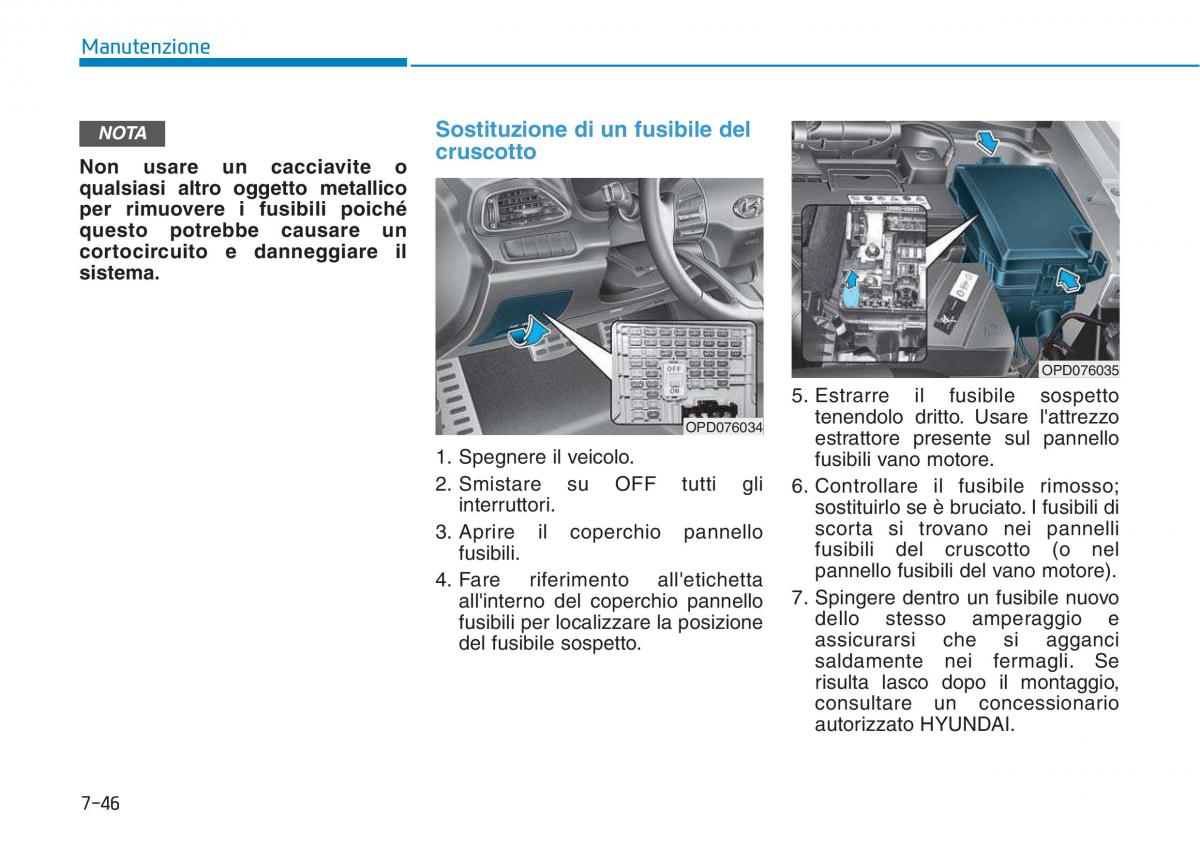 Hyundai i30 III 3 manuale del proprietario / page 607