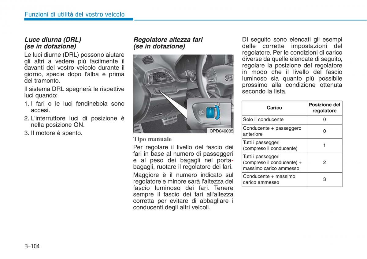 Hyundai i30 III 3 manuale del proprietario / page 196