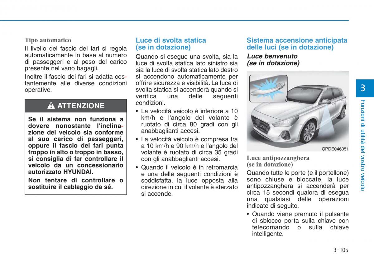 Hyundai i30 III 3 manuale del proprietario / page 197