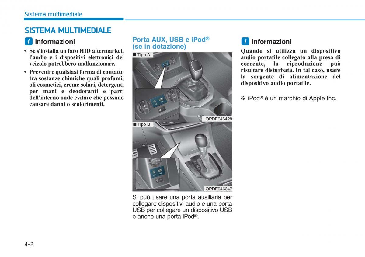 Hyundai i30 III 3 manuale del proprietario / page 262