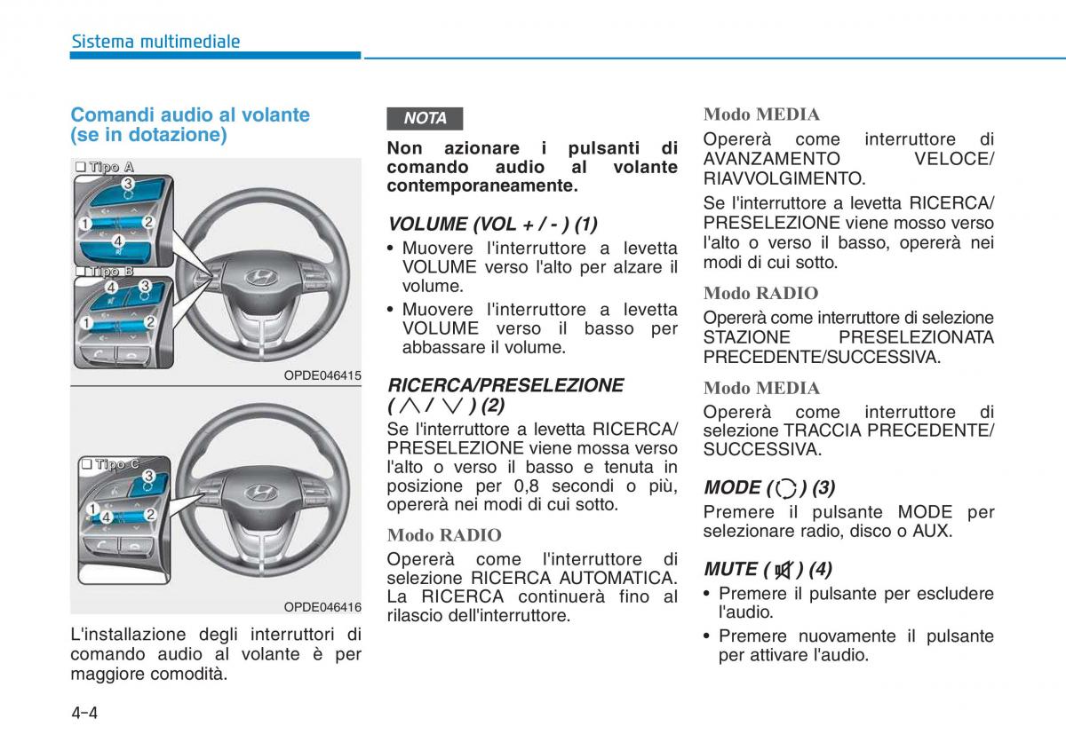 Hyundai i30 III 3 manuale del proprietario / page 264