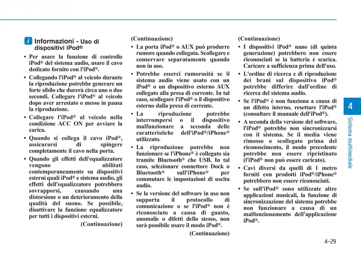 Hyundai i30 III 3 manuale del proprietario / page 289