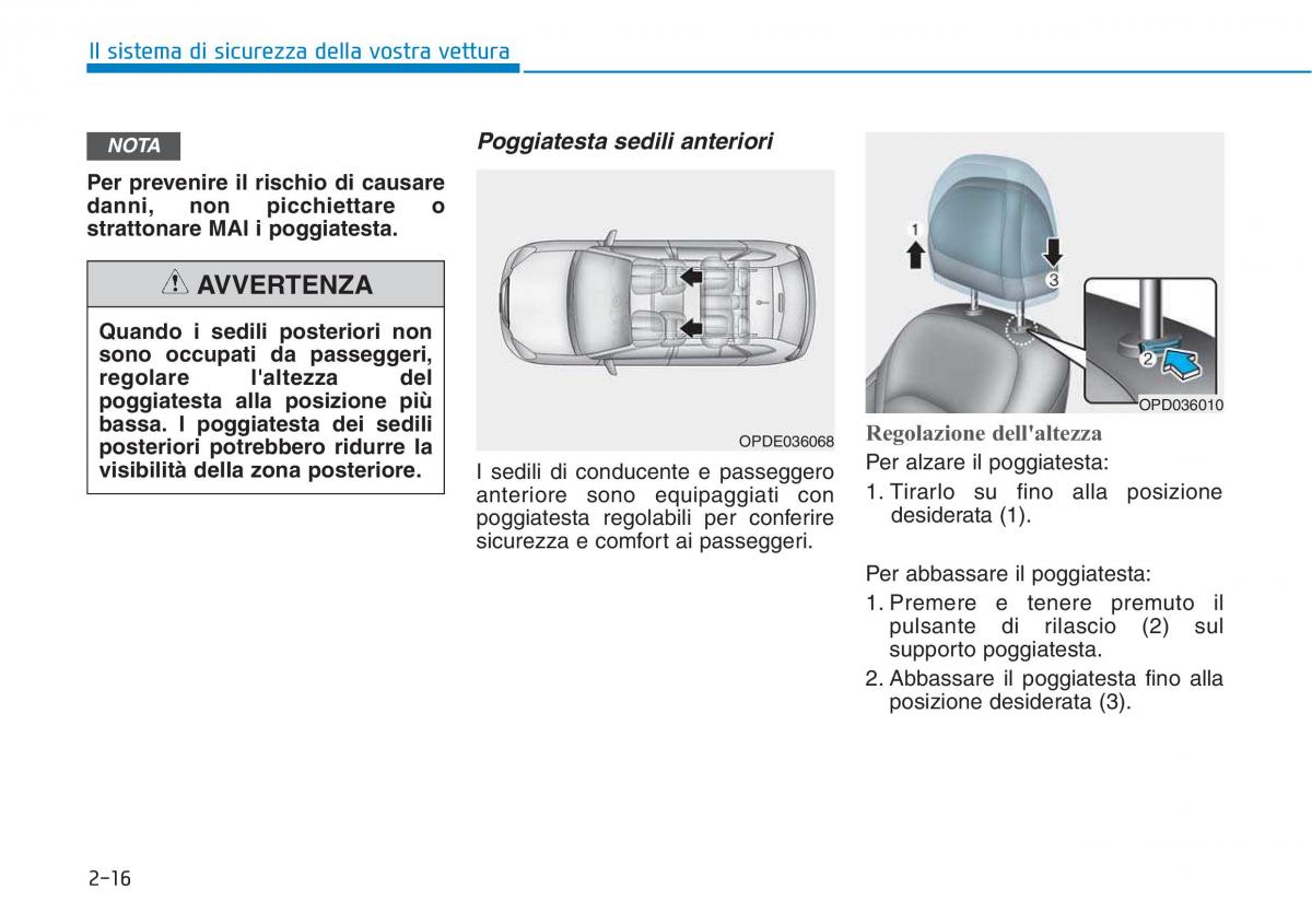 Hyundai i30 III 3 manuale del proprietario / page 38