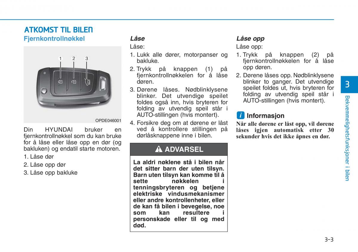 Hyundai i30 III 3 bruksanvisningen / page 90