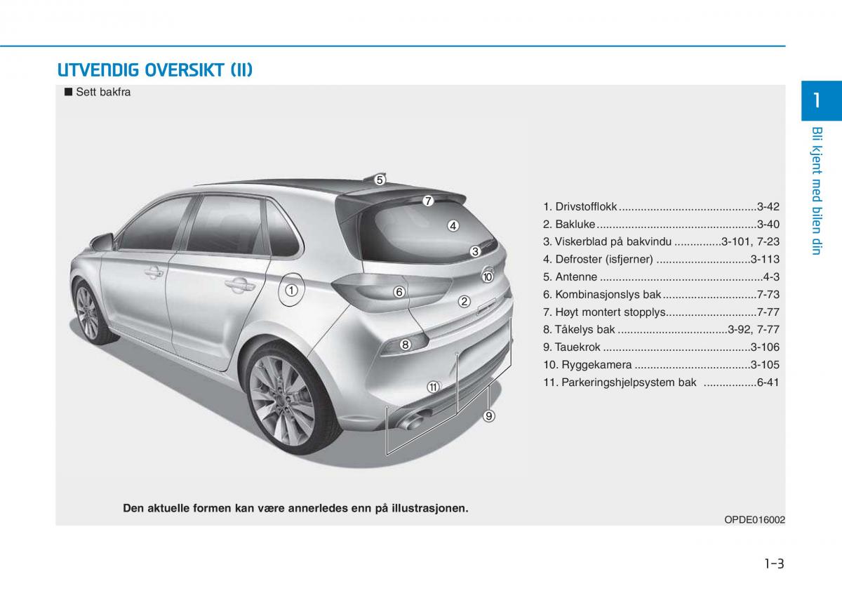 Hyundai i30 III 3 bruksanvisningen / page 16