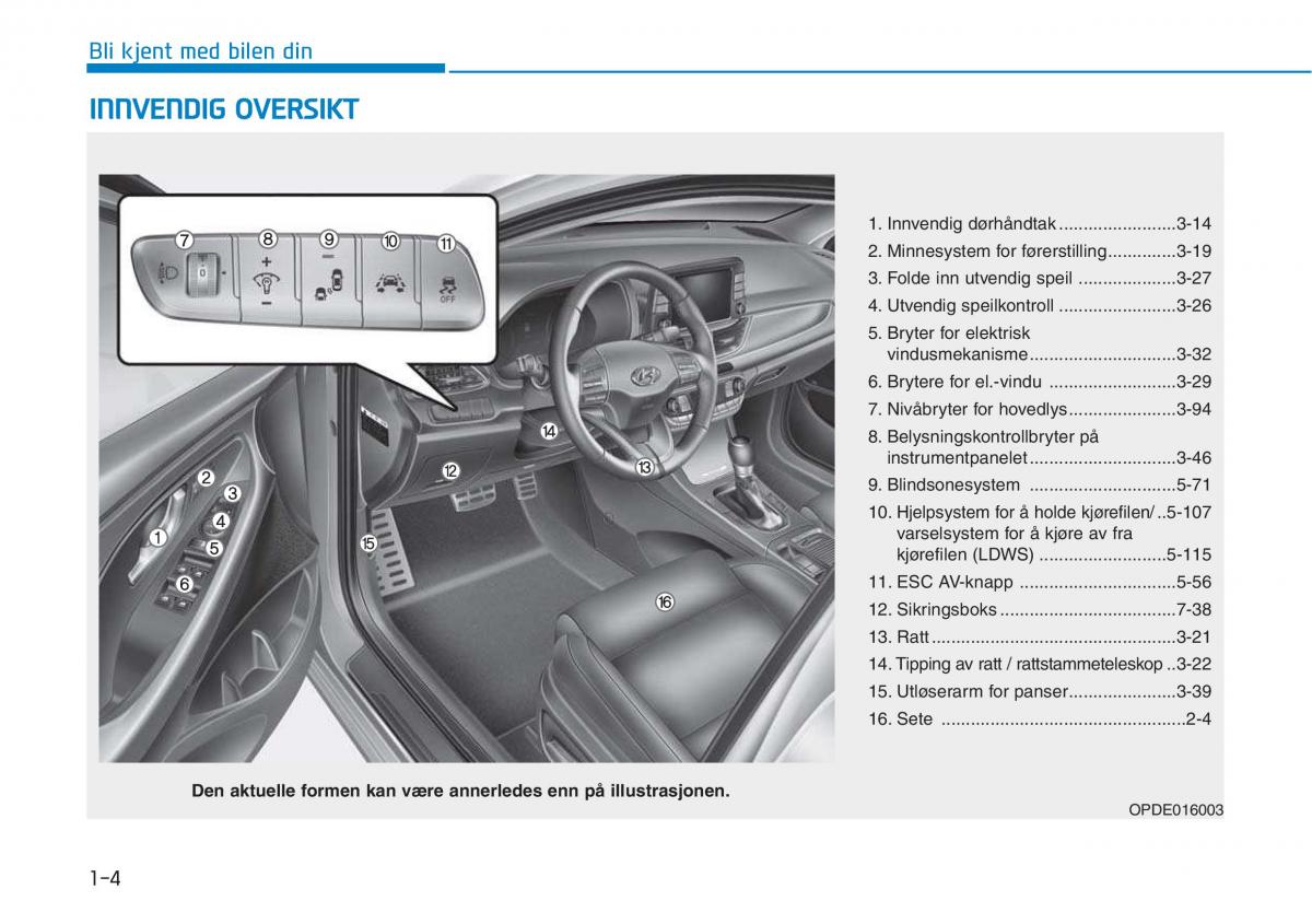 Hyundai i30 III 3 bruksanvisningen / page 17