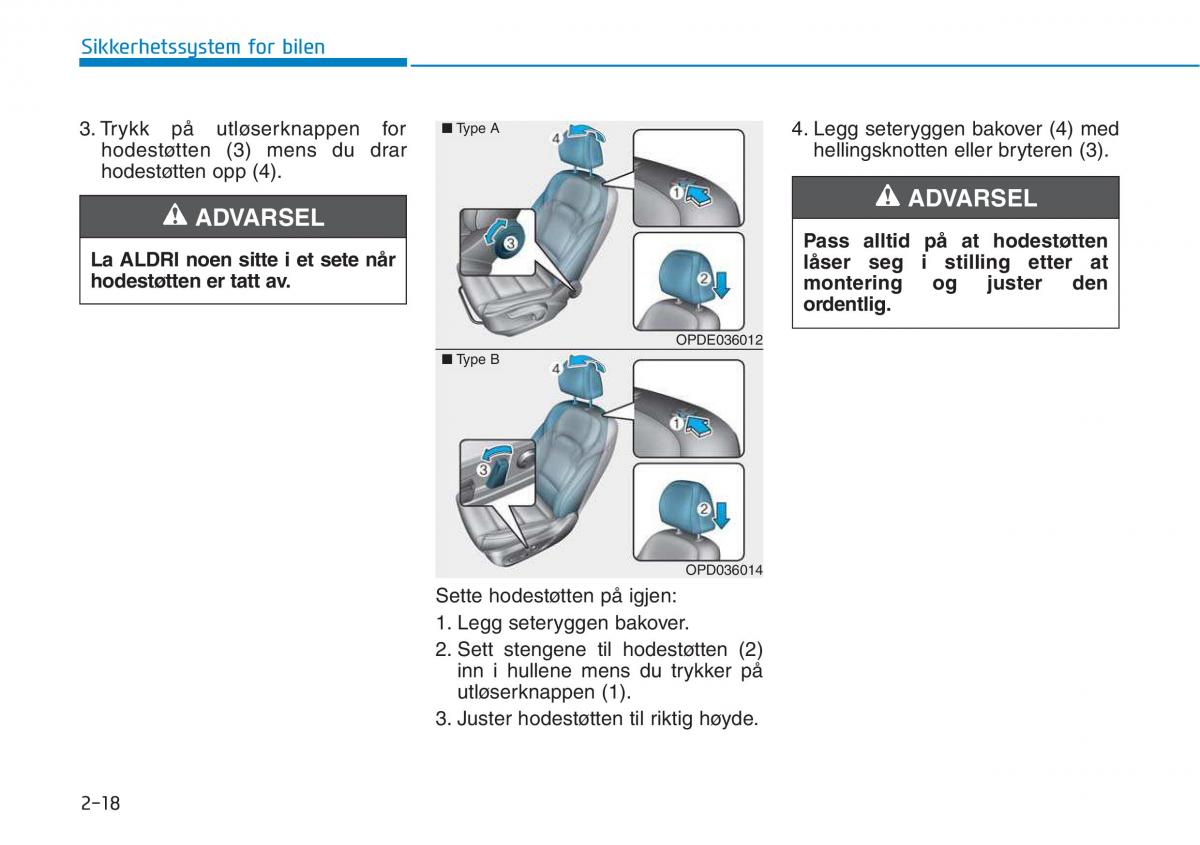 Hyundai i30 III 3 bruksanvisningen / page 40