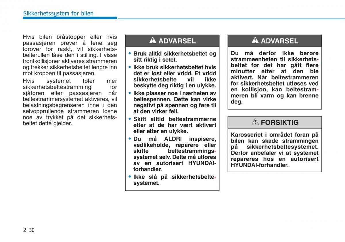 Hyundai i30 III 3 bruksanvisningen / page 52