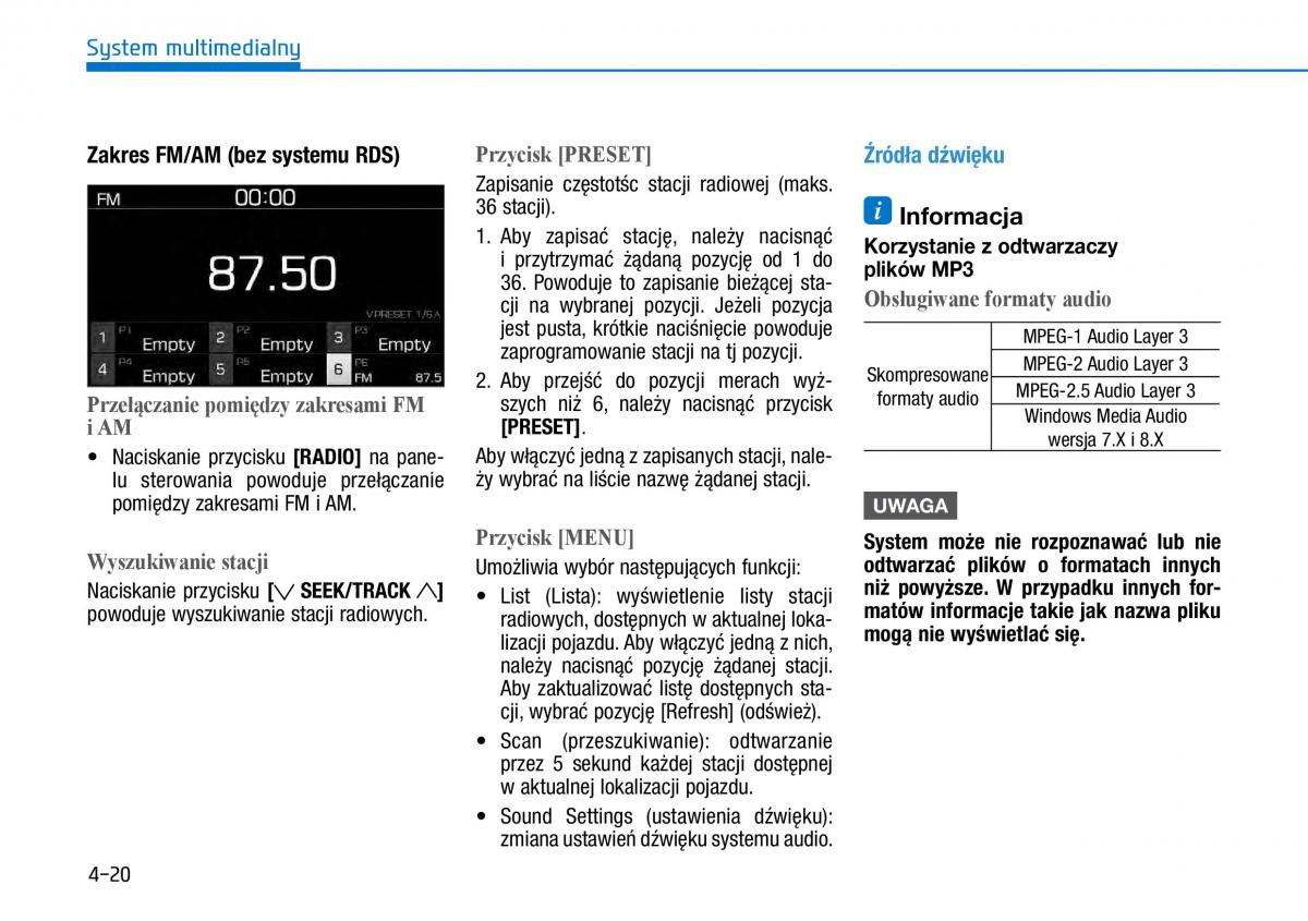 Hyundai i30 III 3 instrukcja obslugi / page 256