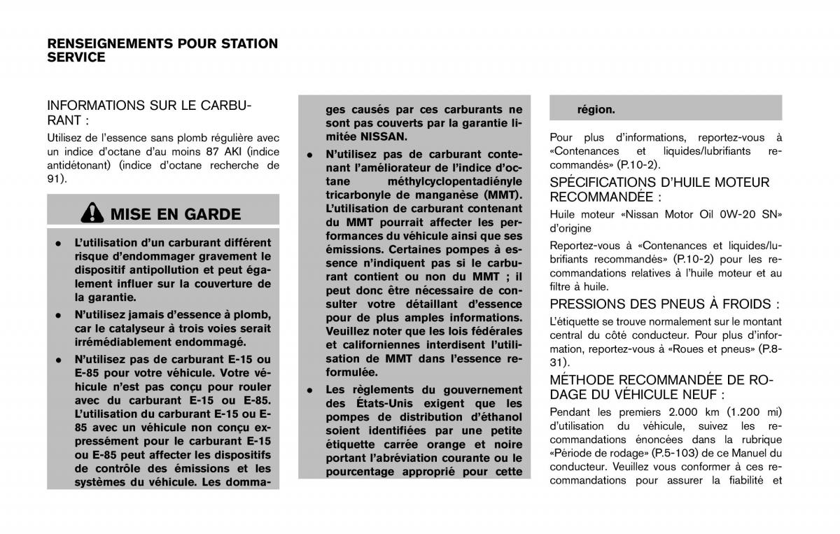 Nissan Qashqai II 2 manuel du proprietaire / page 558