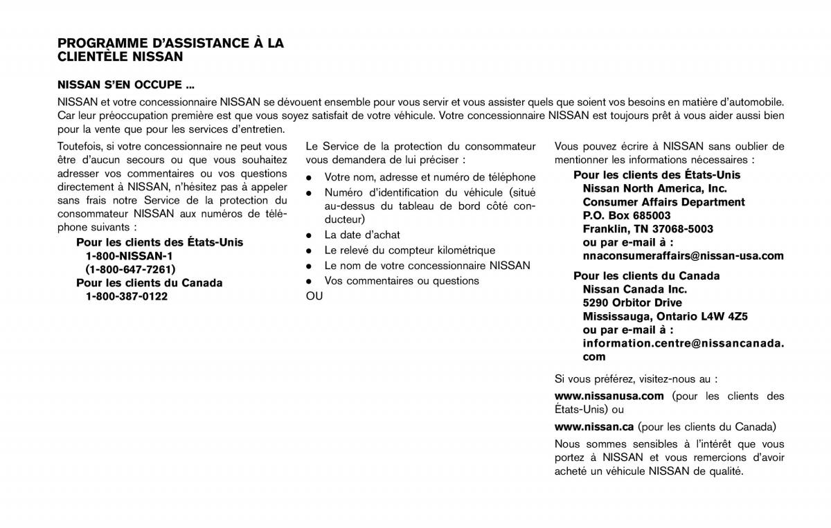 Nissan Qashqai II 2 manuel du proprietaire / page 7