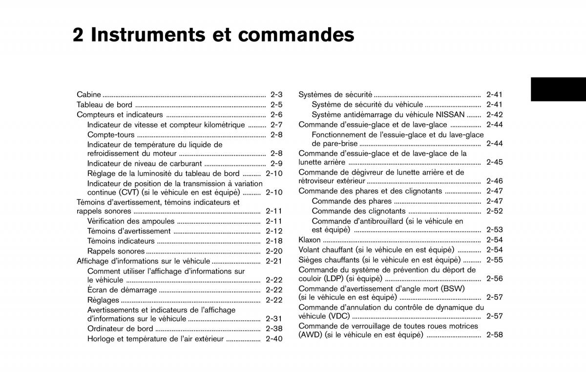 Nissan Qashqai II 2 manuel du proprietaire / page 88