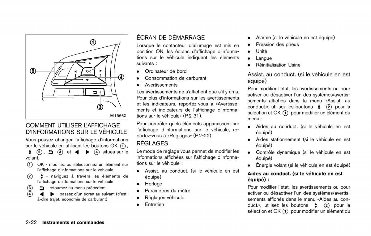 Nissan Qashqai II 2 manuel du proprietaire / page 109