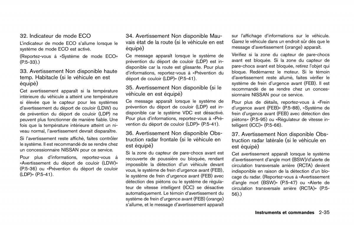 Nissan Qashqai II 2 manuel du proprietaire / page 122