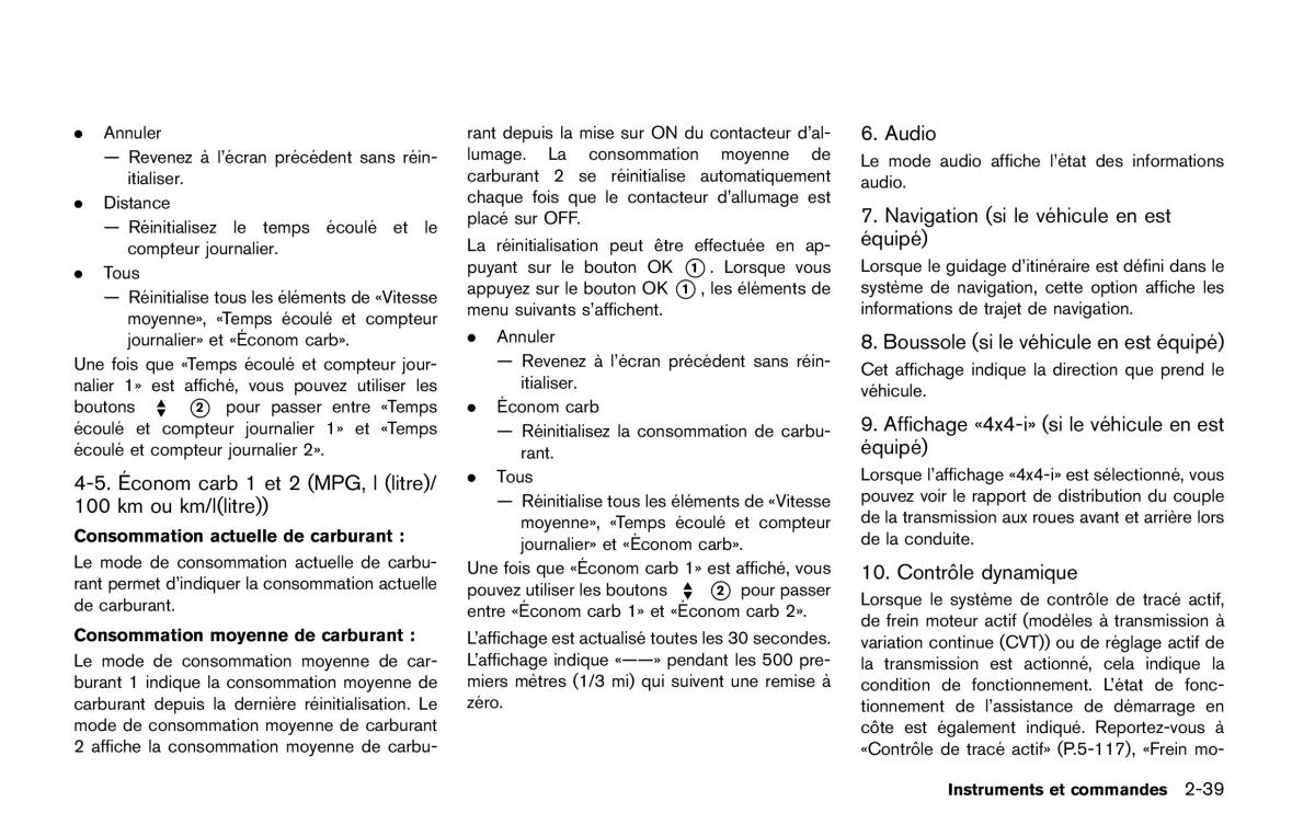 Nissan Qashqai II 2 manuel du proprietaire / page 126