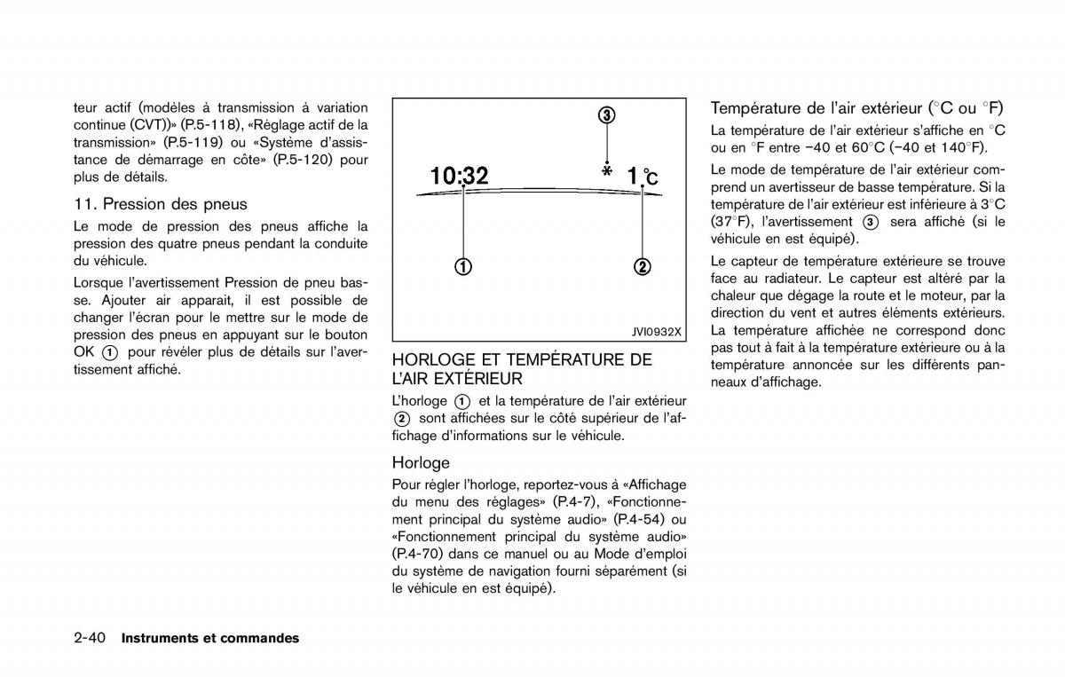 Nissan Qashqai II 2 manuel du proprietaire / page 127